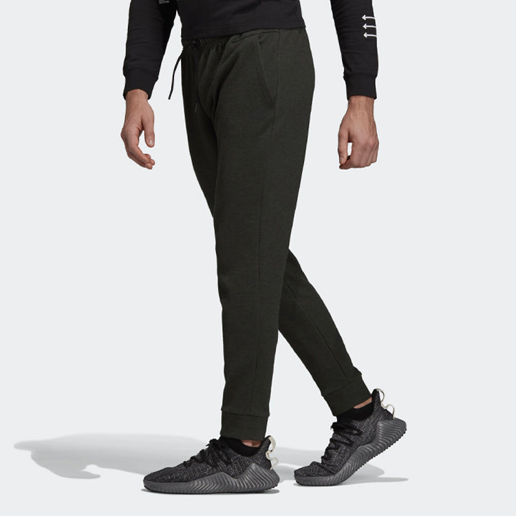 adidas Sports Knit Bundle Feet Straight Long Pants Brown EB7615
