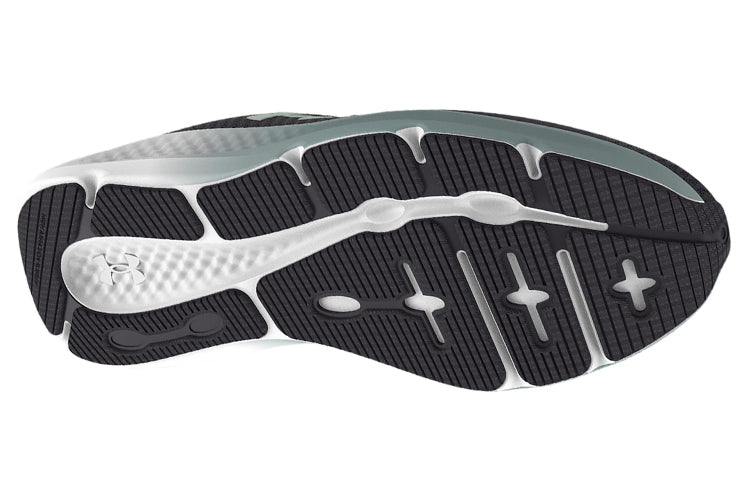(WMNS) Under Armour Charged Pursuit 3 Wide 'Jet Grey Illusion Green' 3025802-100