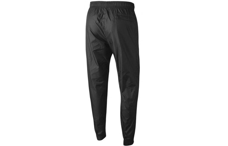 Nike Embroidered Logo Solid Color Sports Suit Black BV3025-010
