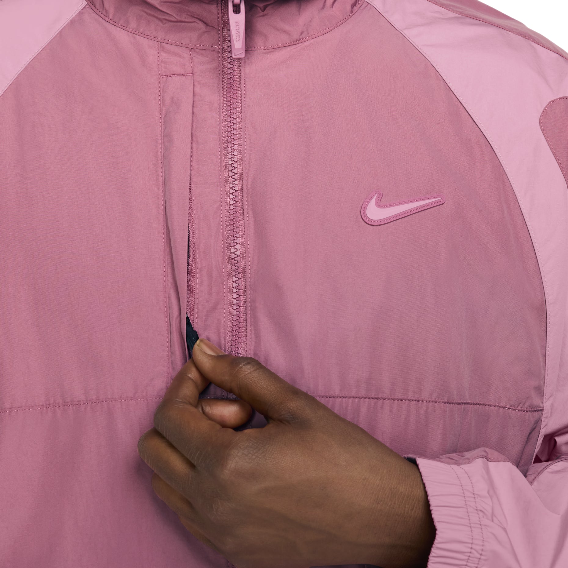 Nike x NOCTA Drake Northstar Nylon Track Jacket 'Desert Berry Elemental Pink' FN7666-667