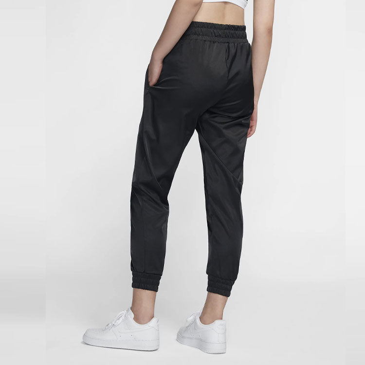 (WMNS) NIKE Air SATIN Track Pants 'Black' BV4782-010