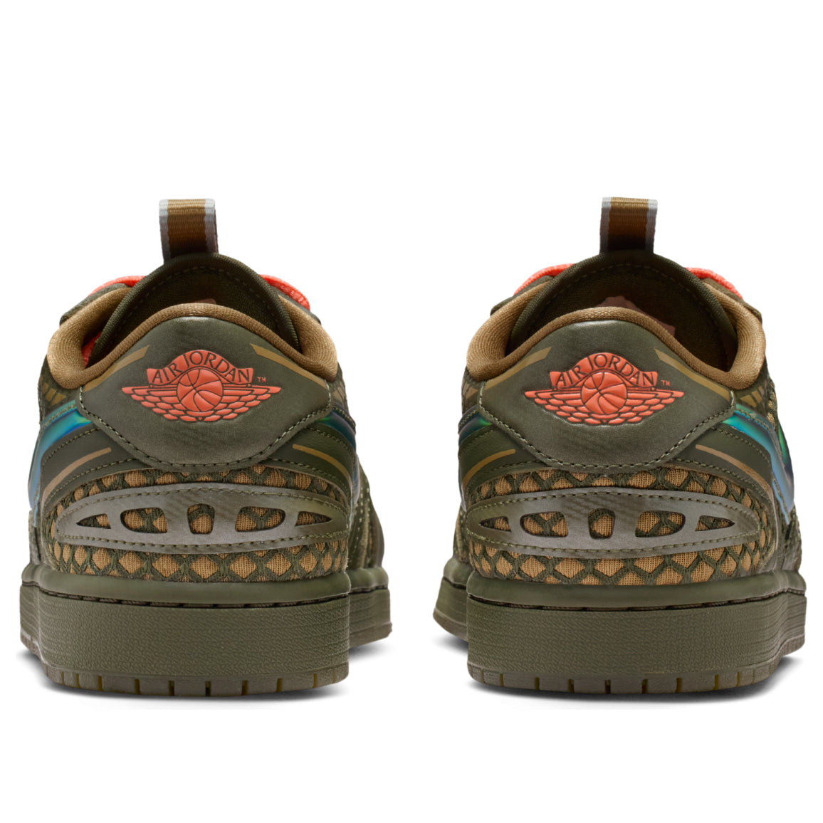 (WMNS) Air Jordan 1 Low Method of Make 'Brown Kelp' HQ2186-300