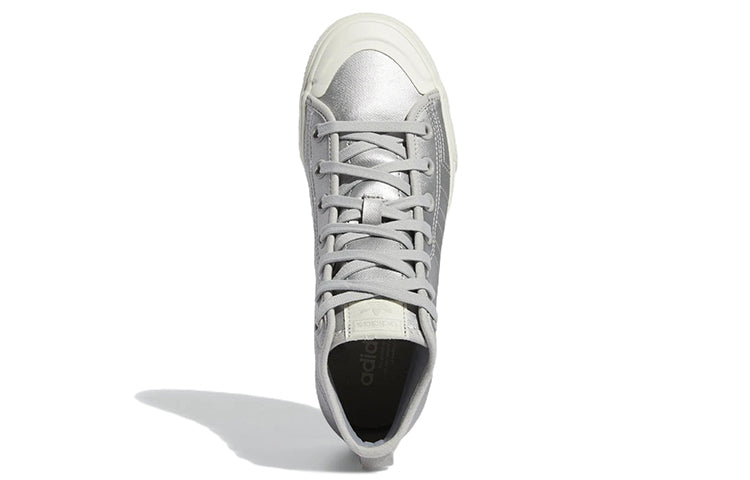 (WMNS) adidas Nizza Rf Platform Mid 'Sliver' GX8369