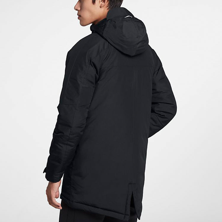 Nike Football Academy 18 Hooded Sports Cotton Jacket Men's Black 893798-010