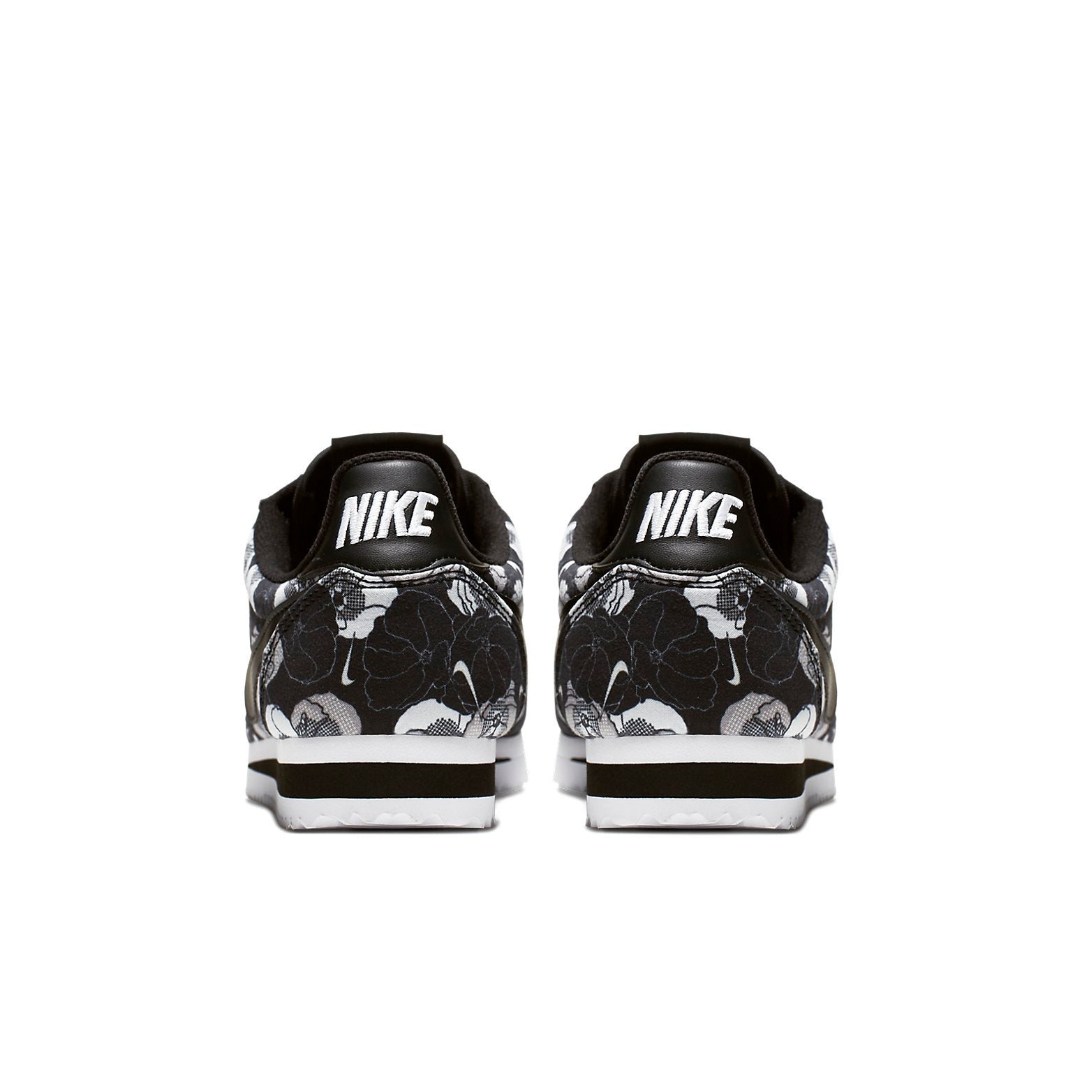 (WMNS) Nike Classic Cortez LX 'Black Floral' AV1338-001