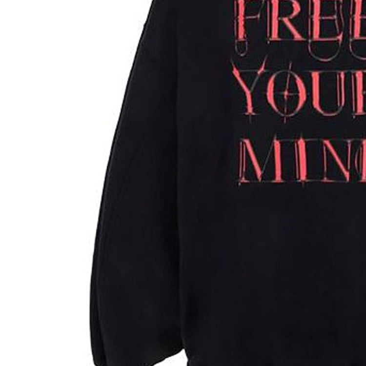 Balenciaga Free Your Mind Hoodie 'Black' 641529TJU791000