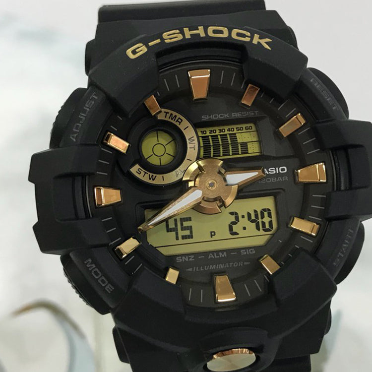 CASIO G-Shock Analog-Digital 'Black' GA-710B-1A9PRD