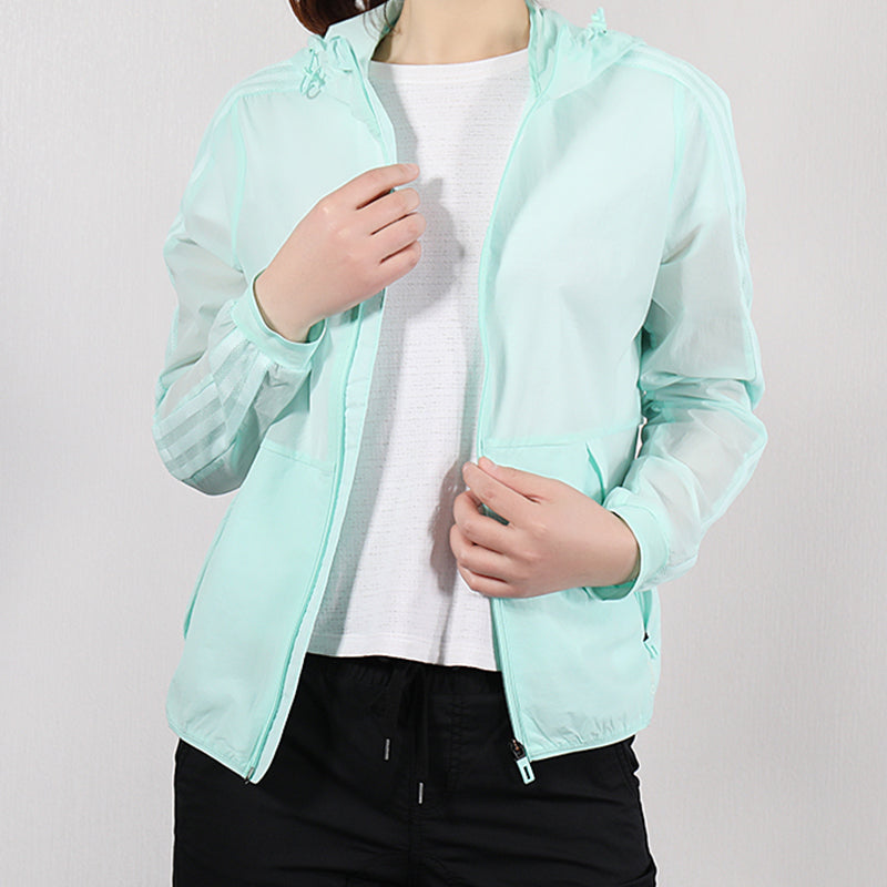 (WMNS) adidas Sports Stylish Jacket Mint Green DY8666