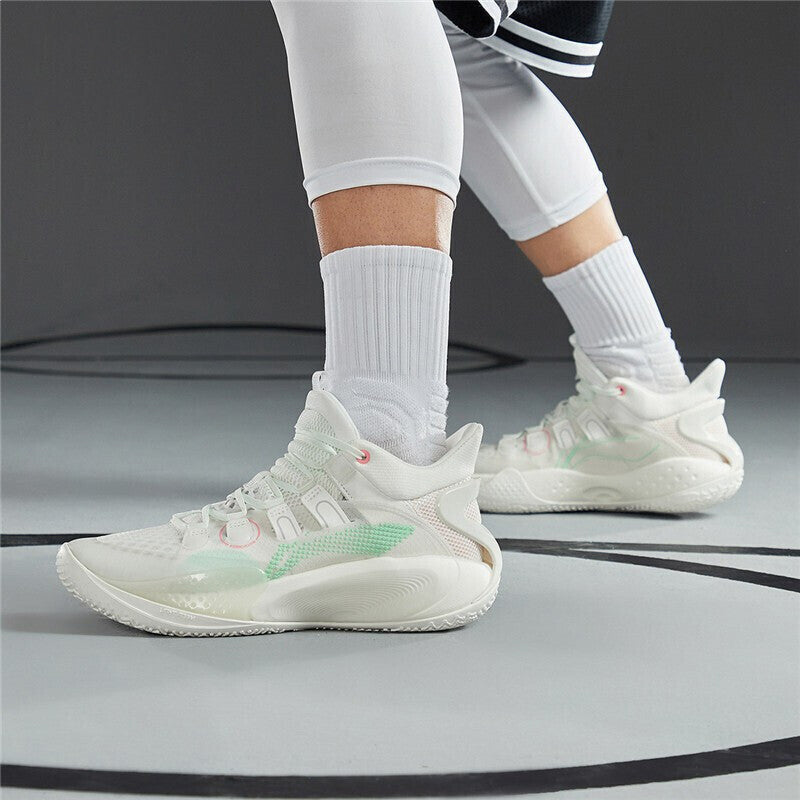 Li-Ning Sonic 9 Low 'Milk White' ABAR039-5
