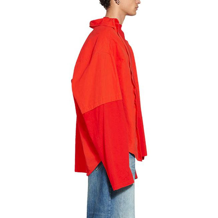 Balenciaga BB Icon Trompe L'oeil Shirt 'Red' 699227TYB186403