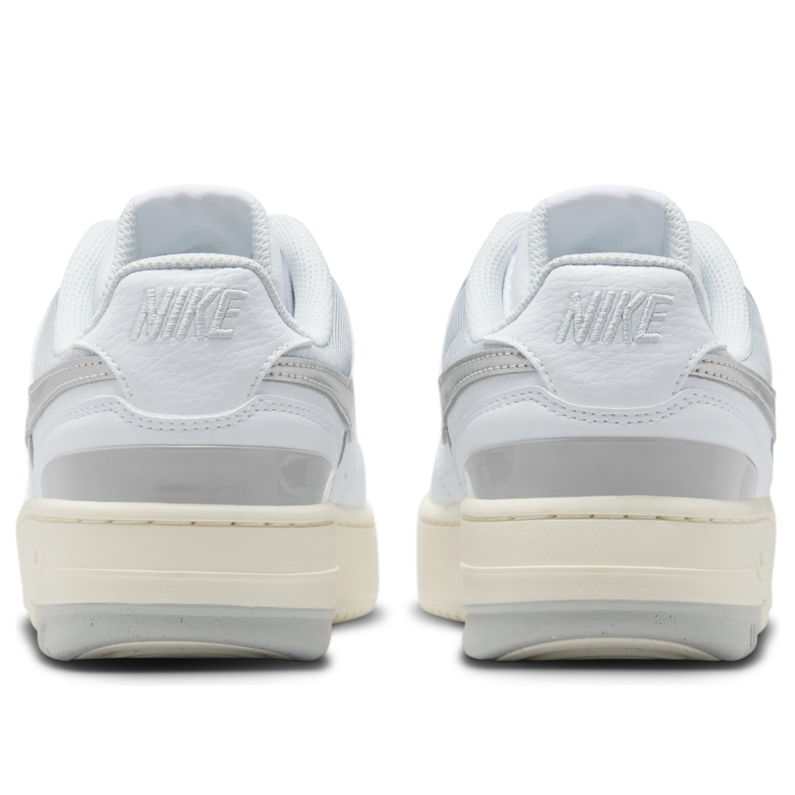 (WMNS) Nike Gamma Force 'White Light Smoke Grey Metallic Silver' HQ1674-100