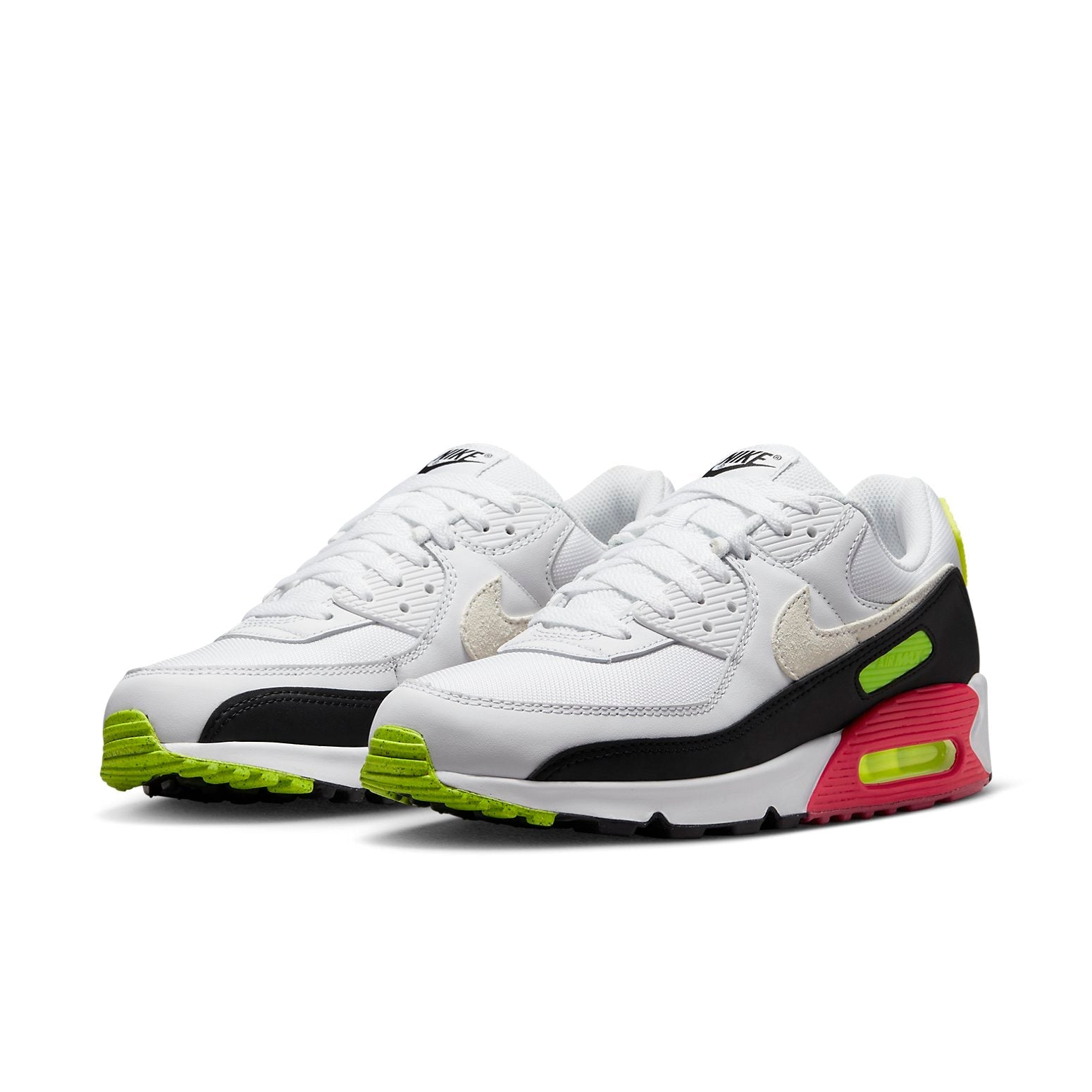 Nike Air Max 90 'White Volt Rush Pink' DQ4071-100