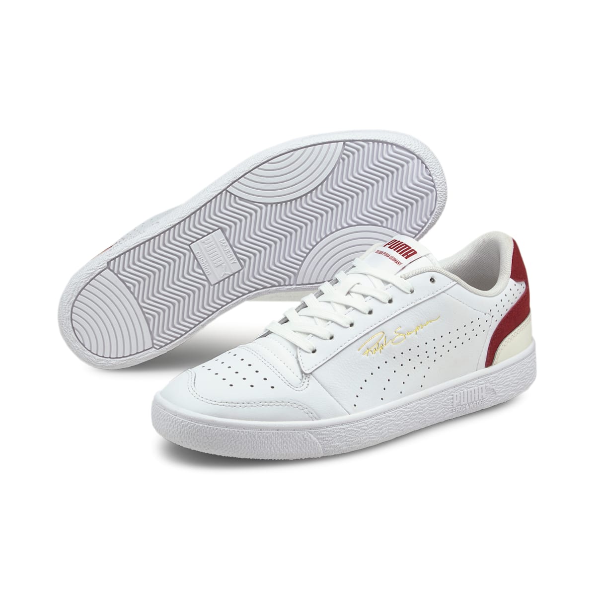 PUMA Ralph Sampson Low 'White Red' 374751-09