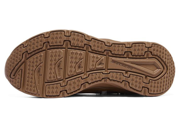 (WMNS) Skechers D'lux Walker 'Brown' 167208-BRN