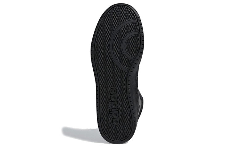 adidas Hoops 2.0 Mid 'Black' F34809
