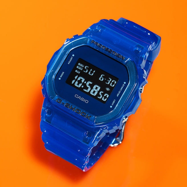 CASIO G-Shock Square 'Blue' DW-5600SB-2