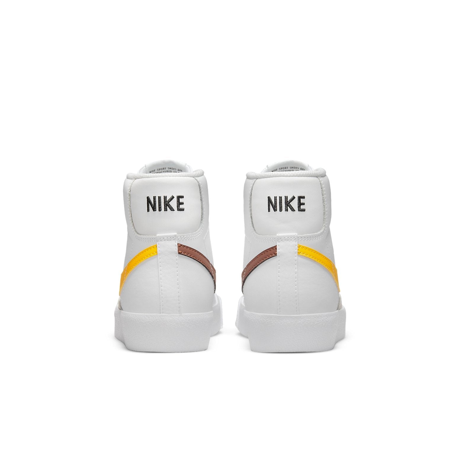 (GS) Nike Blazer Mid '77 'White Pecan Vivid Sulfur' DA4086-103