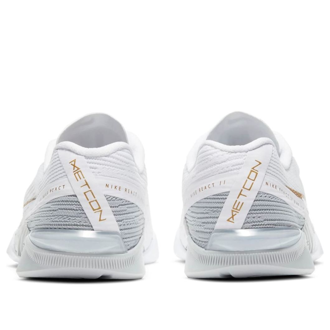 (WMNS) Nike React Metcon Turbo 'White Metallic Gold' CT1249-100