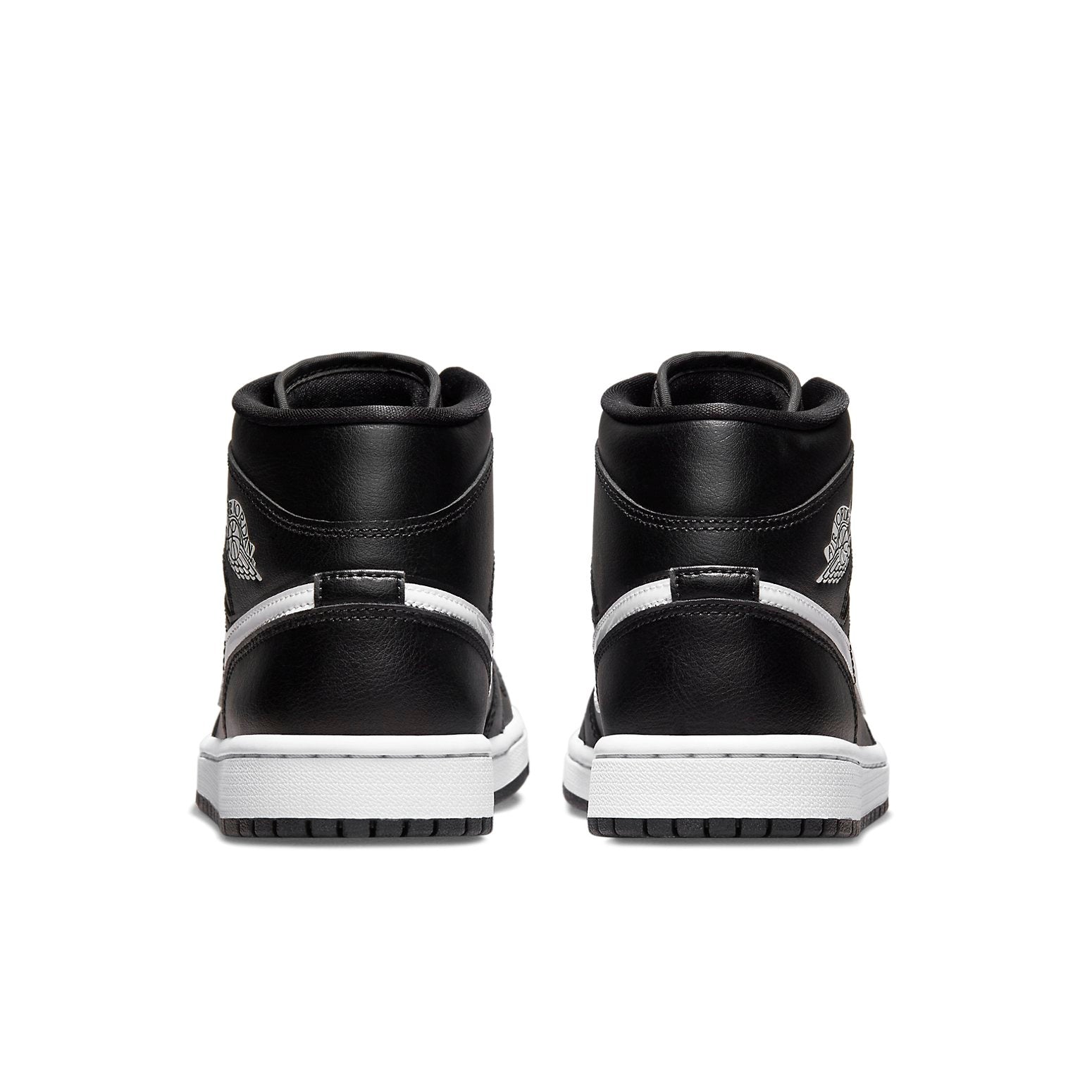 (WMNS) Air Jordan 1 Mid 'Black White' DV0991-001