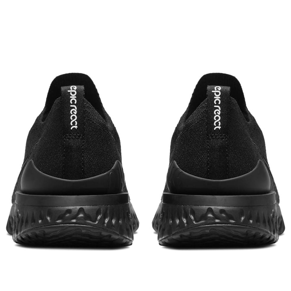 (WMNS) Nike Epic React Flyknit 2 'Black' BQ8927-011