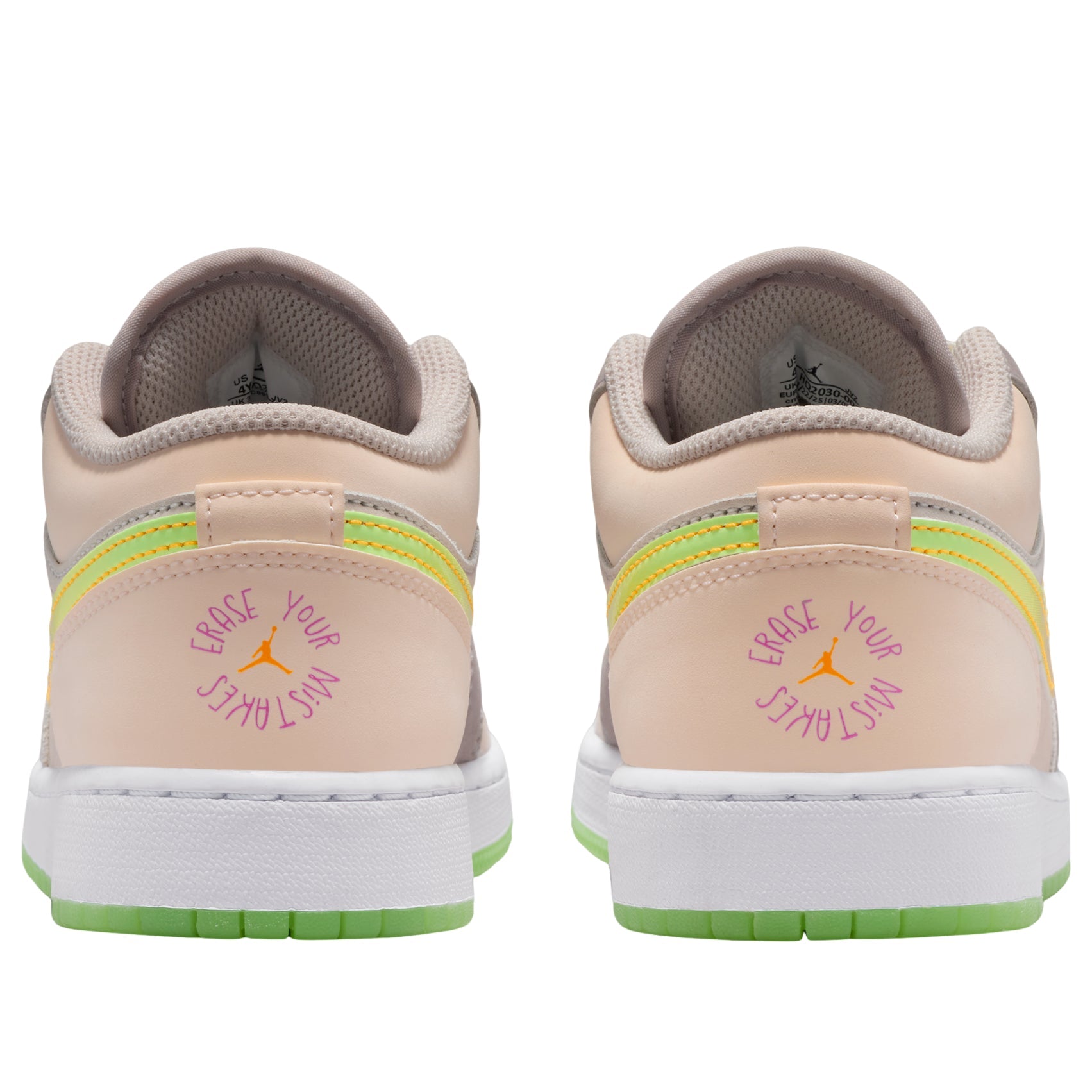 (GS) Air Jordan 1 Low 'Erase Your Mistakes' HQ2030-001