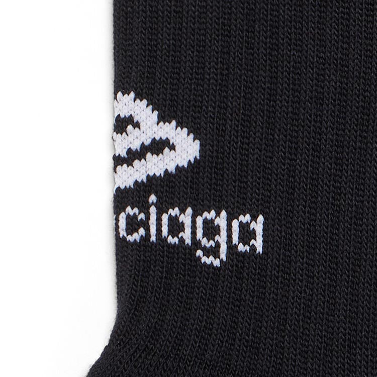 Balenciaga Paris Soccer Socks 'Black' 778806472B41000