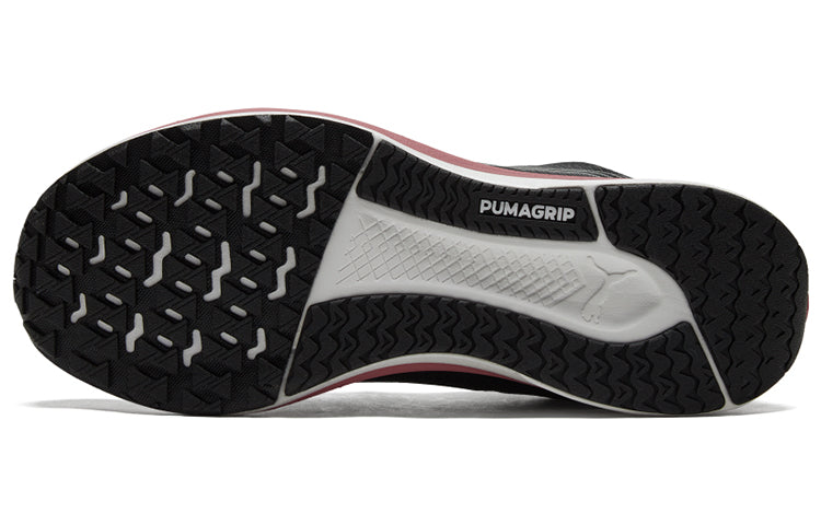 (WMNS) PUMA Velocity Nitro 'Black White Pink' 195296-01