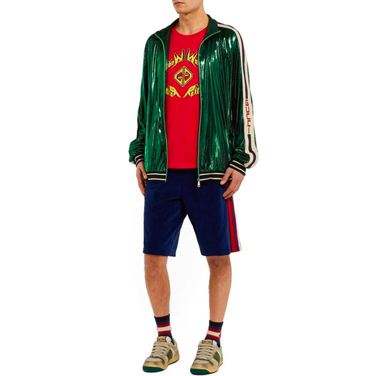 Gucci Short sleeves Tee 'Red' 493117-XJAKJ-6063