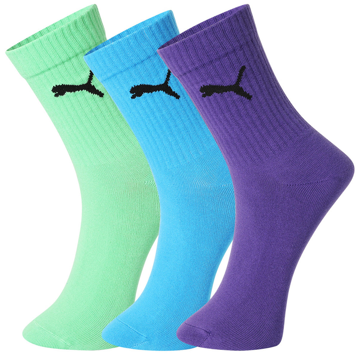 PUMA Short Crew Socks 3 Pack 'Multi-Color' 701221573-001