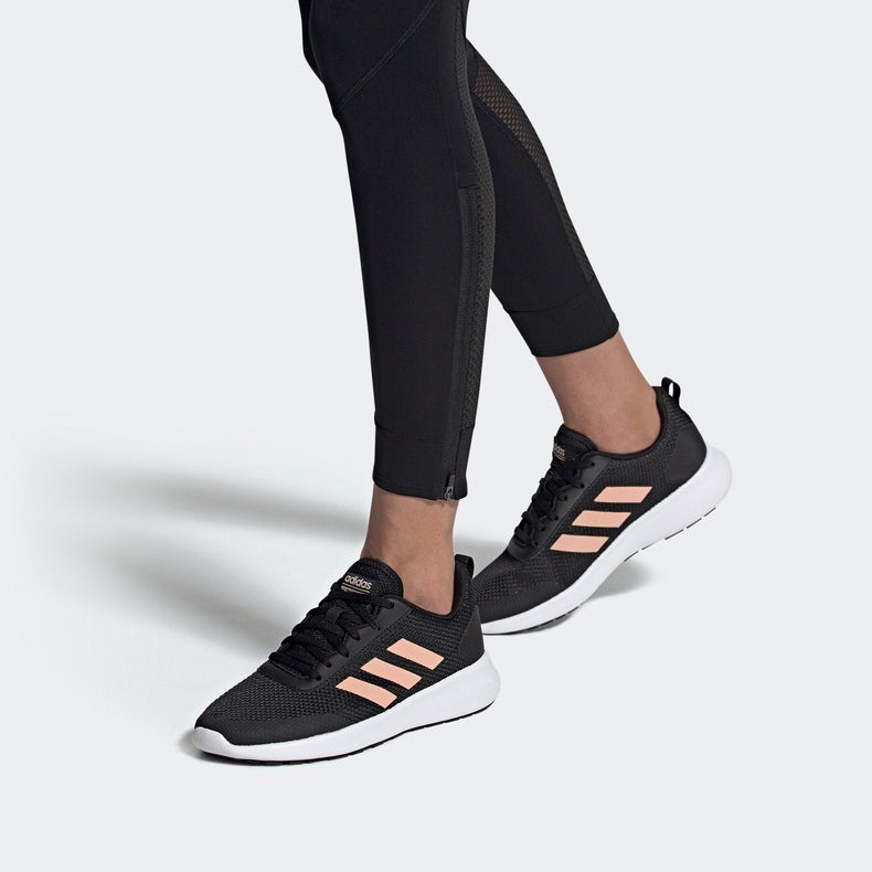 (WMNS) adidas neo Element Race 'Black Pink' FU7259
