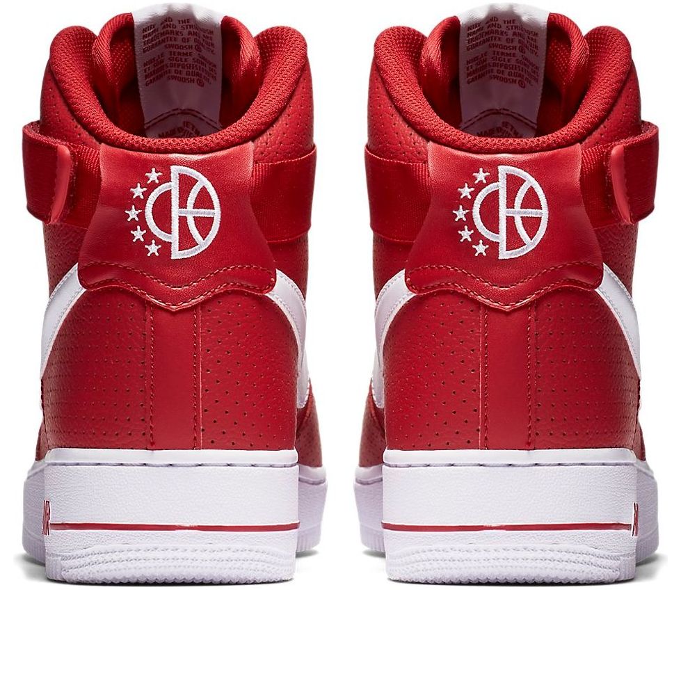 Nike Air Force 1 High 'Gym Red Perforated' 315121-606