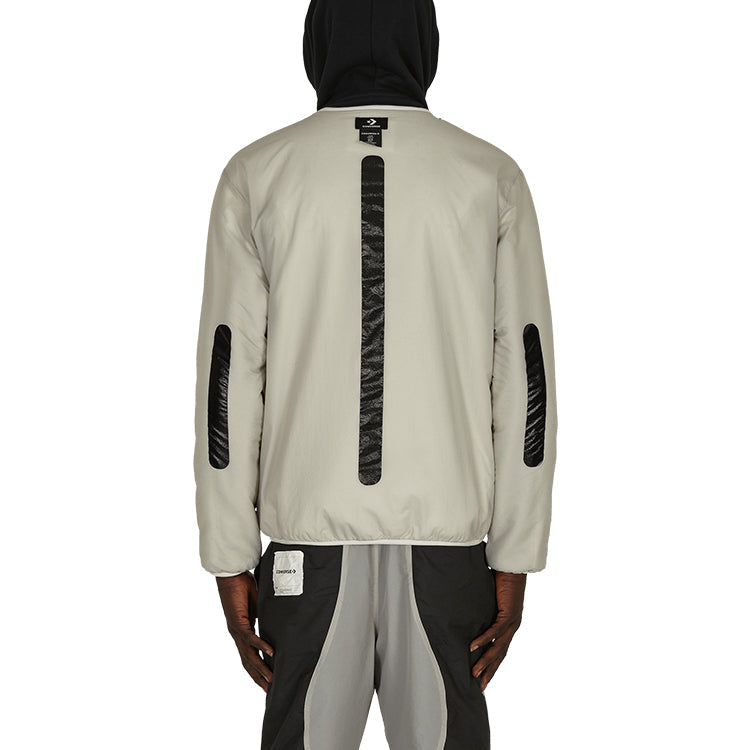 Converse x Slam Jam Jointly Signed Causual Sports Reversible Splicing Jacket Coat Male White 10022283-A01