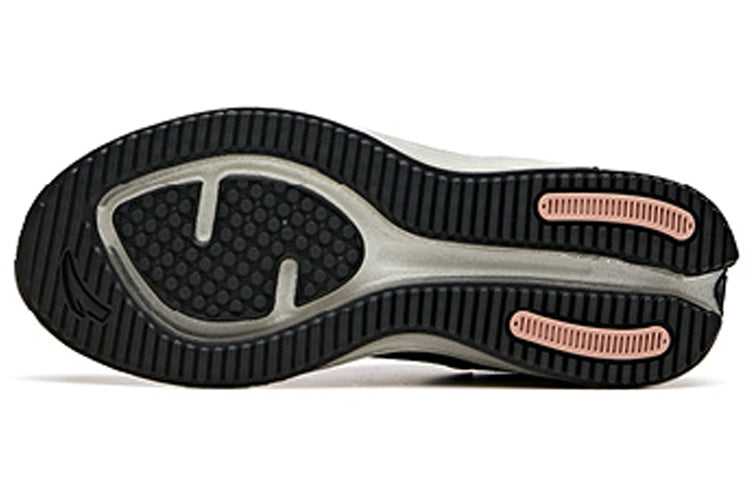 (WMNS) ANTA Running Series Sneakers 'Elastic Black Rose Gold' 122045501-1
