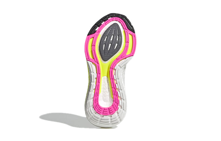 adidas Ultraboost 21 J 'White Solar Yellow' FZ2929