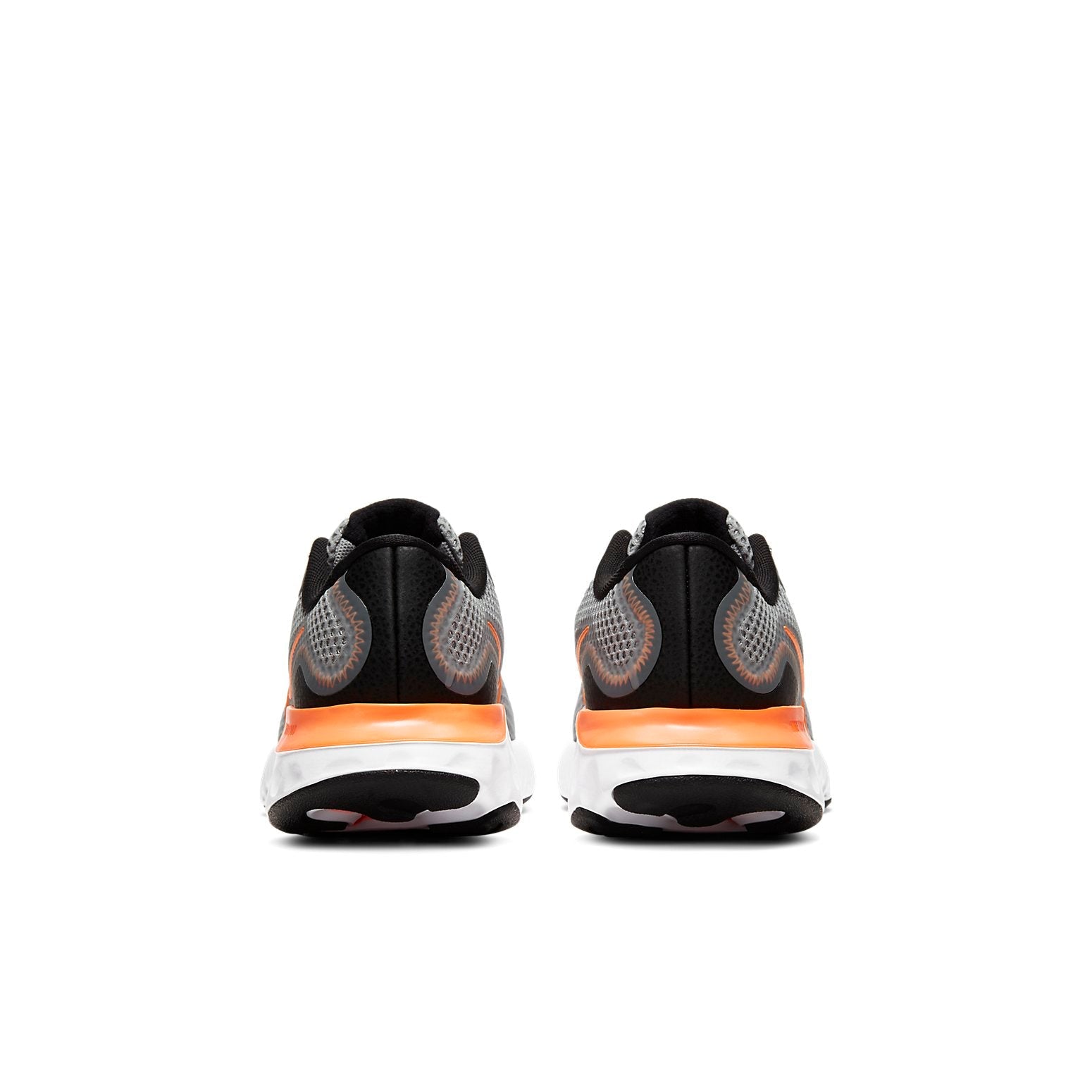 (GS) Nike Renew Run 'Light Smoke Grey Total Orange' CT1430-070