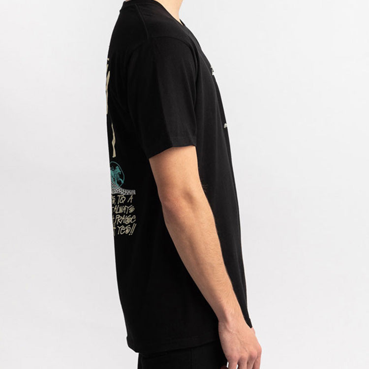 Stussy Unisex Emperor Logo Printing Black 1904474-BLACK