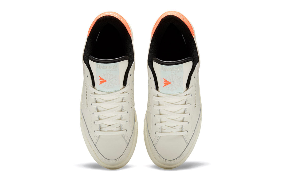 (WMNS) Reebok Ad Court 'White Black Orange' FY7346