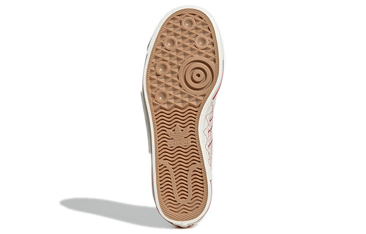 adidas Nizza Low 'White Red' GX0979