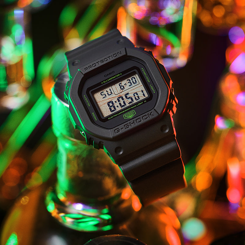 CASIO G-Shock Square 'Black' DW-5600MNT-1PR