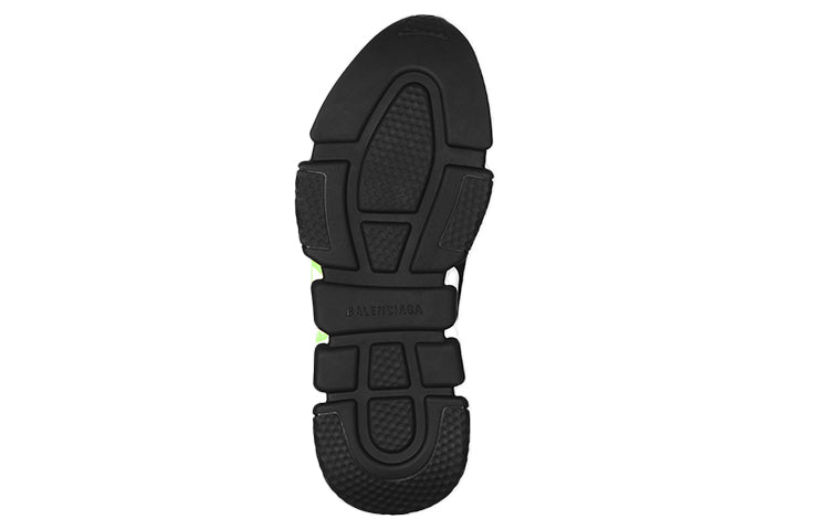 (WMNS) Balenciaga Speed Sneaker 'Midsole Graffiti - Black Fluo Green' 605942W05GY1935