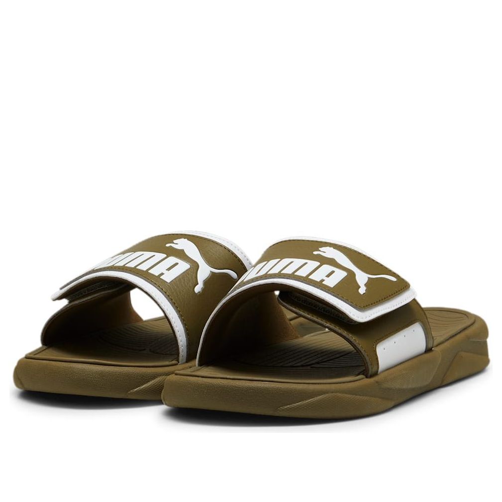PUMA Royalcat Comfort Slides 'Olive Green' 372280-31