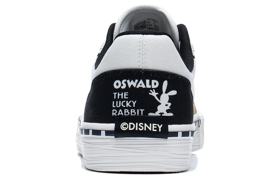 (WMNS) Li-Ning Oswald the Lucky Rabbit Skate Shoes 'White Black' AECT012-2