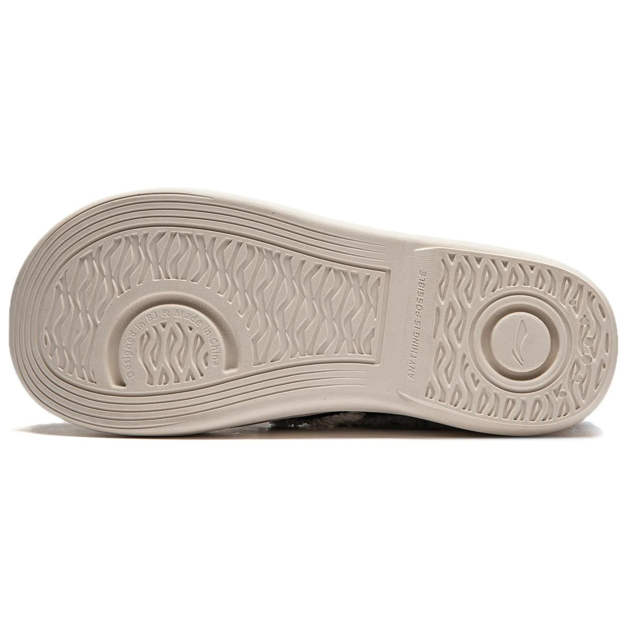 (WMNS) Li-Ning Sugar Platform 'Black Creamy White' AGCU046-1