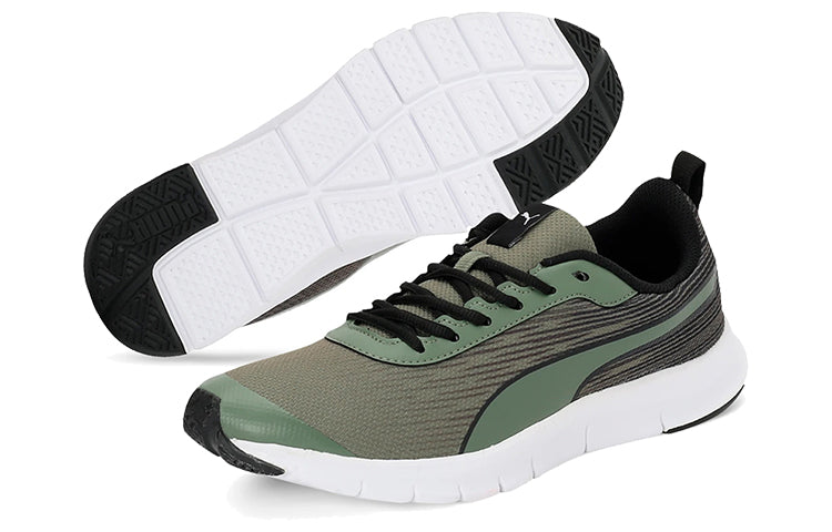 PUMA Brisk Fr Idp Low Green/White 371434-01