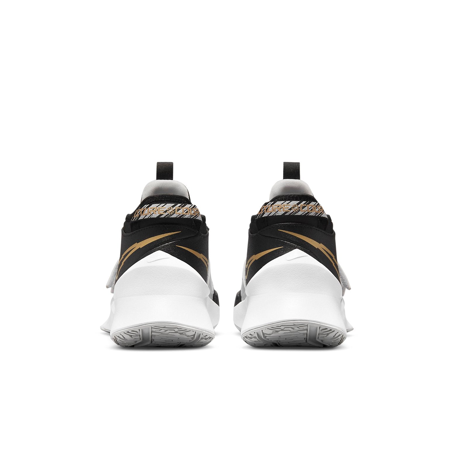 (GS) Nike Future Court 3 'Black White Metallic Gold' CT2866-006