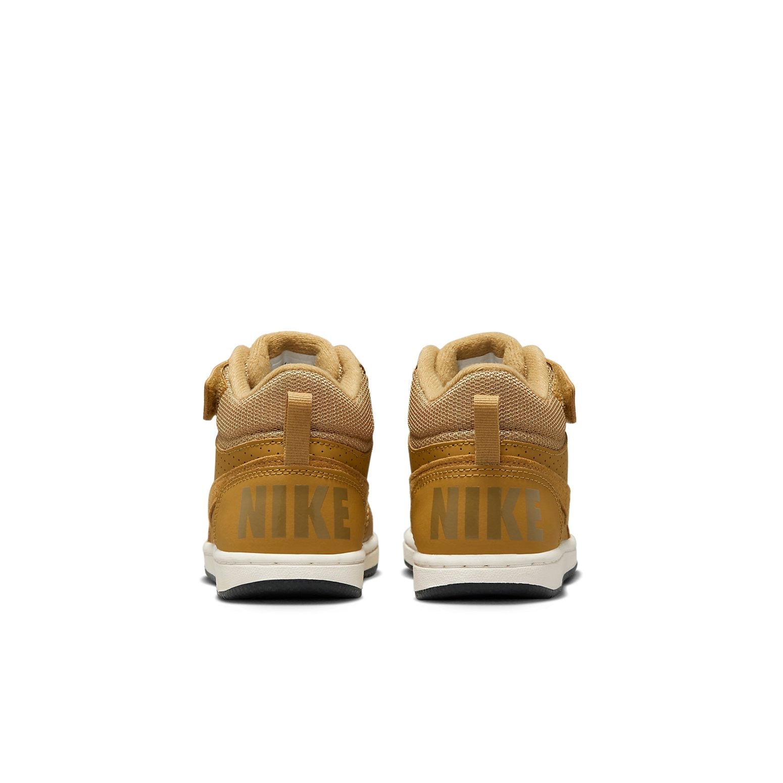 (PS) Nike Court Borough Mid-Top Sneakers Yellow 870026-701