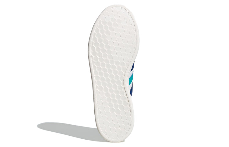 adidas neo Grand Court 'White Green Blue' EF9172