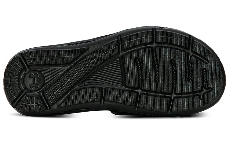 (WMNS) Under Armour Ignite VI Graphic FB Sandals Black 3023767-001