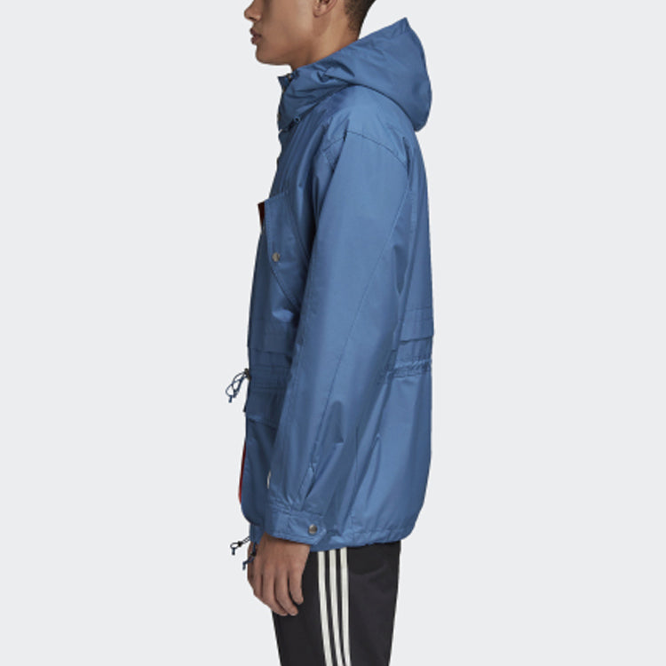 adidas Sports Hooded Jacket 'Blue' FR9280