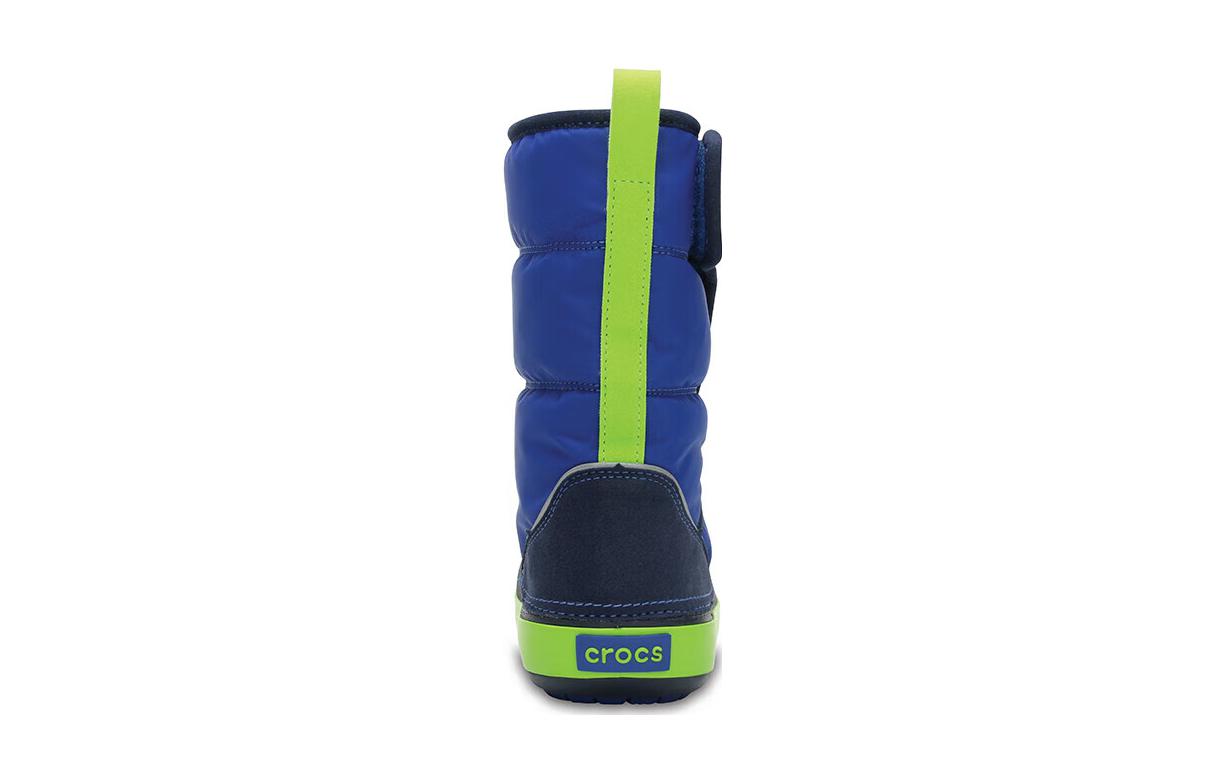 (GS) Crocs LodgePoint Snow Boots 'Royal Blue' 204660-4HD